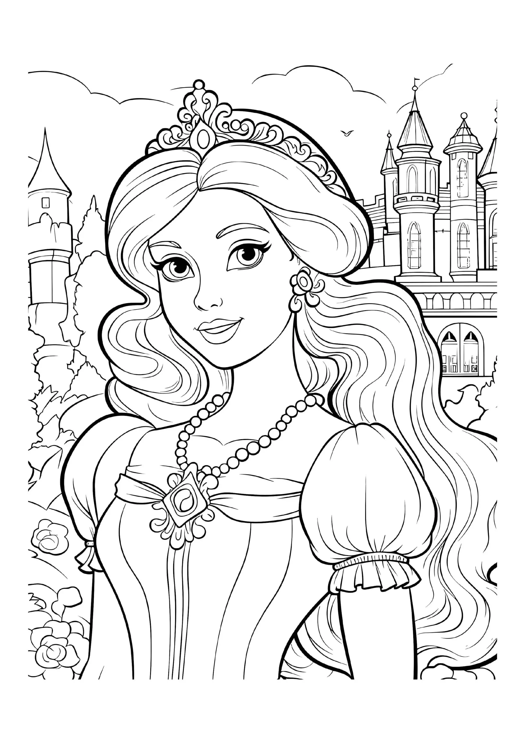 Princess Coloring Pages