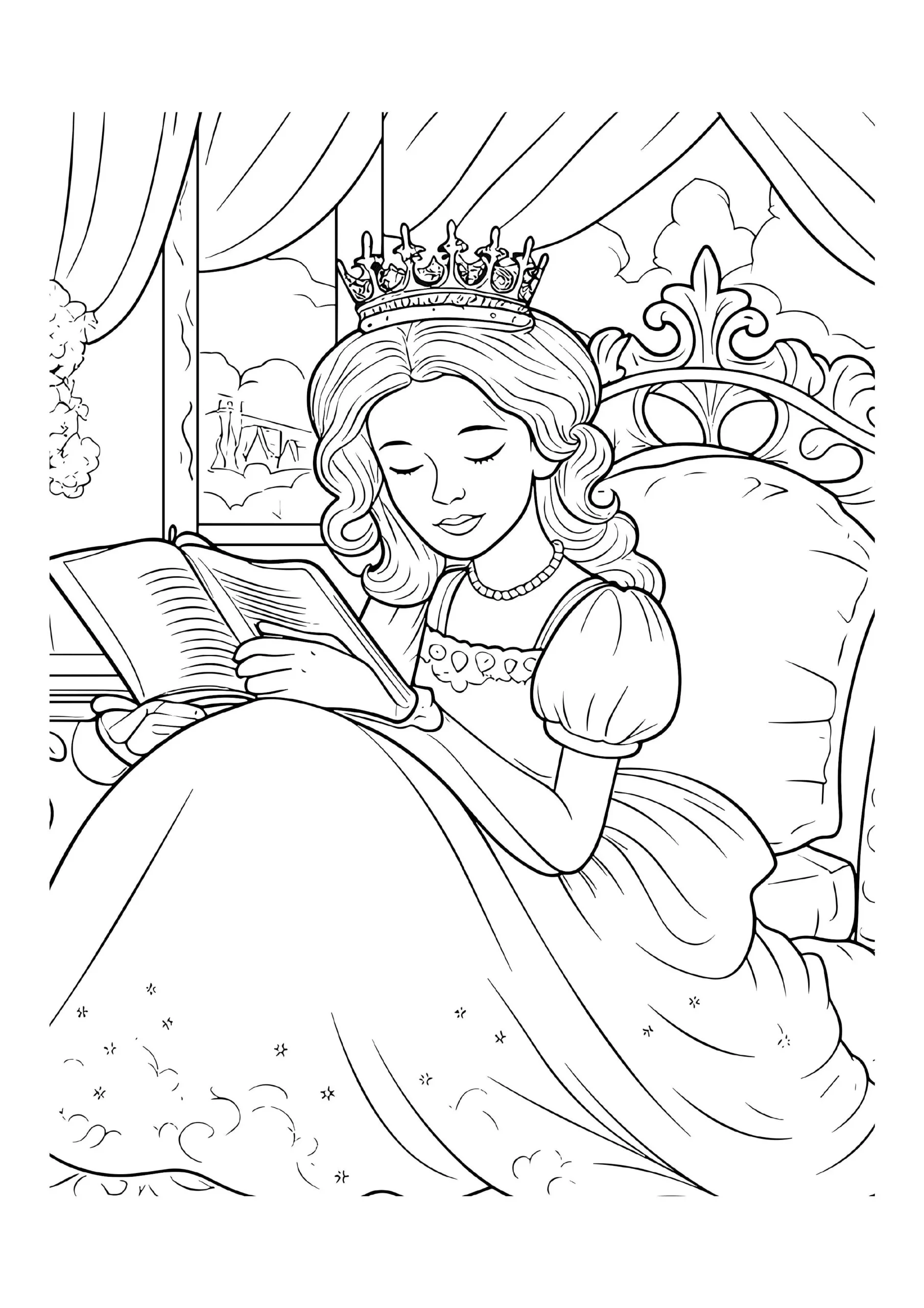 Princess Coloring Pages