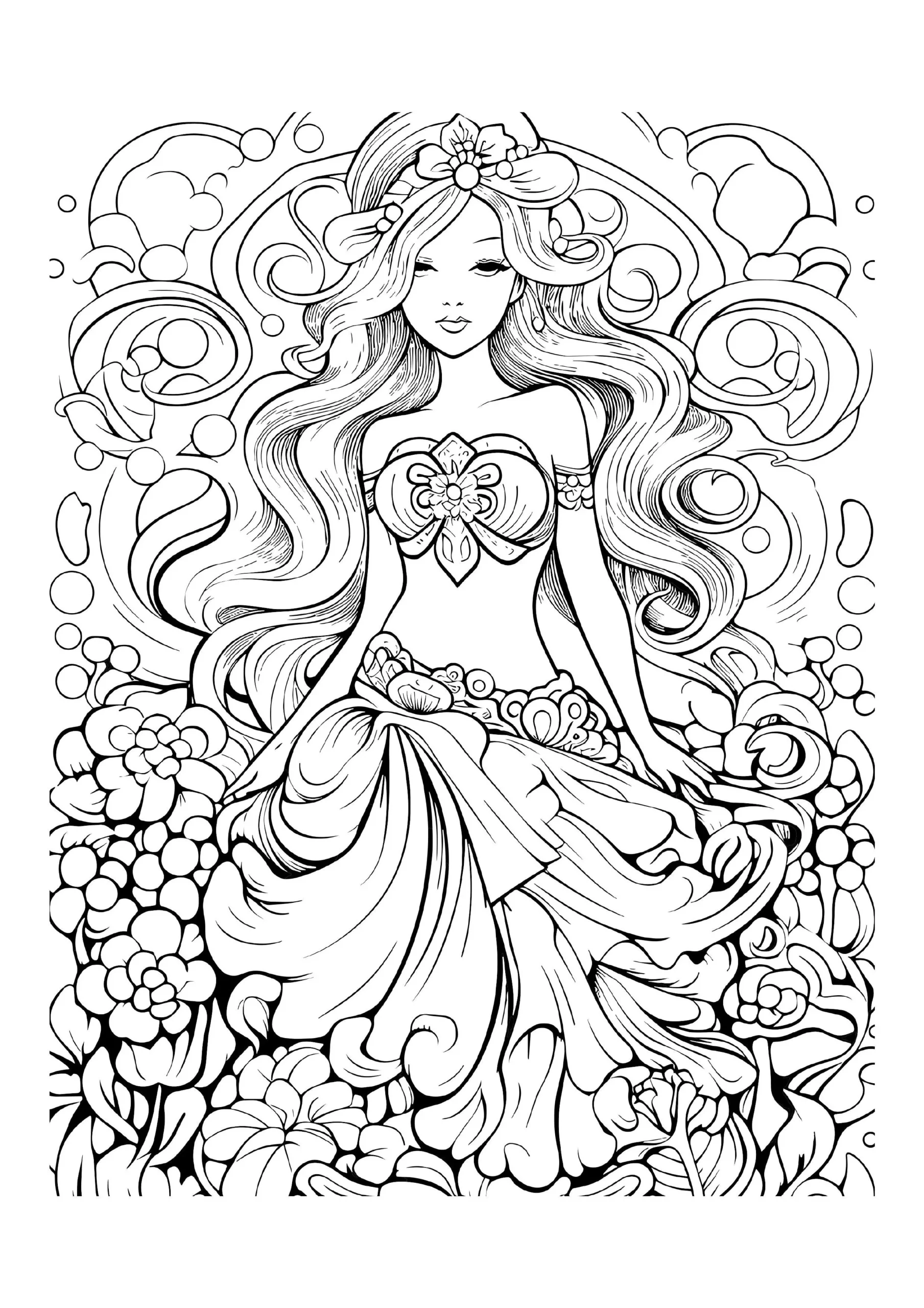 Princess Coloring Pages