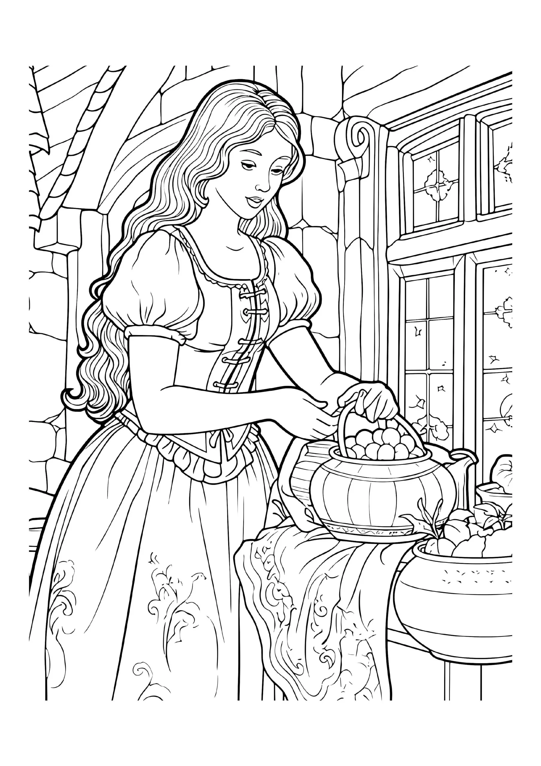 Princess Coloring Pages