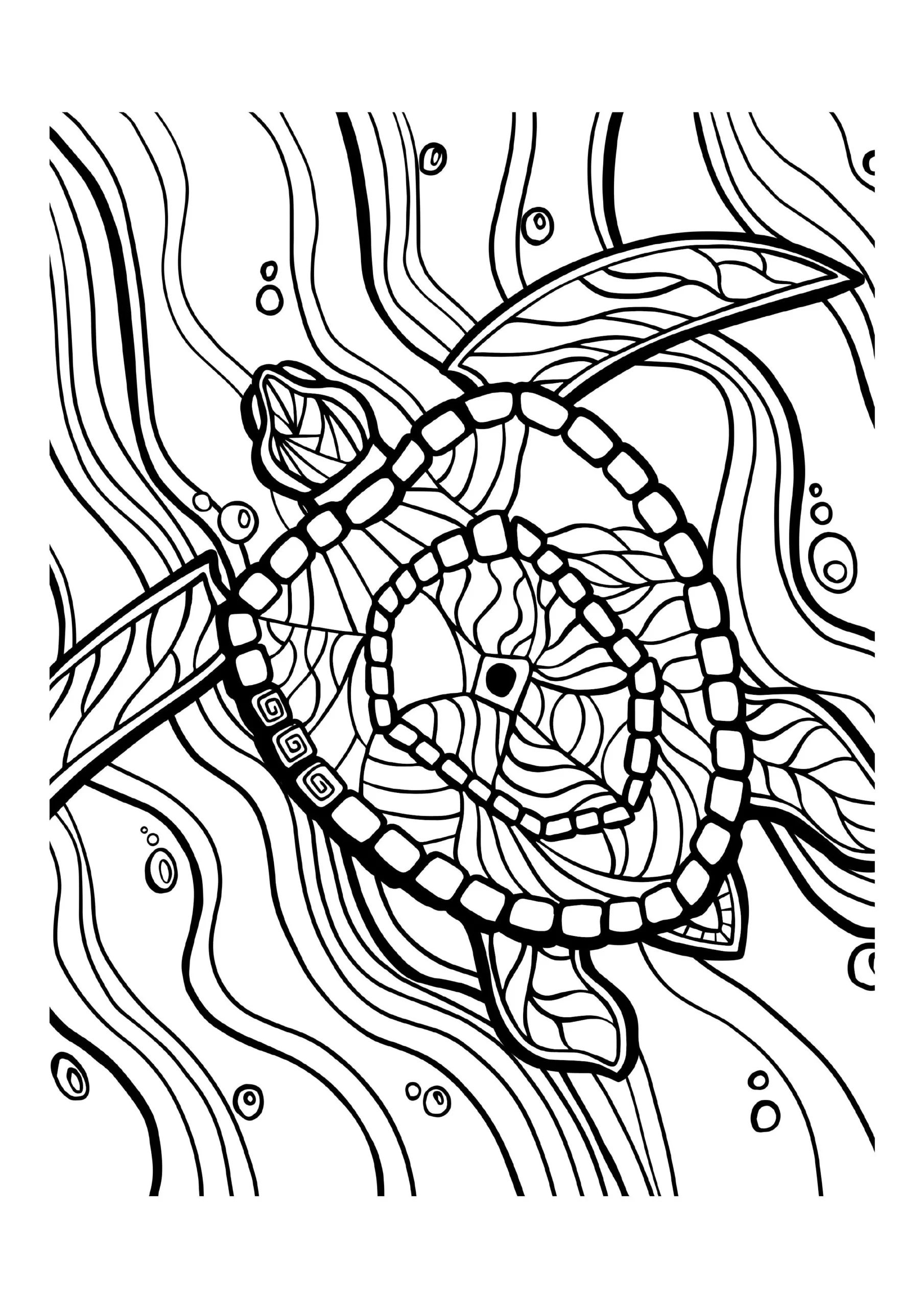 Sea Turtle Coloring Pages