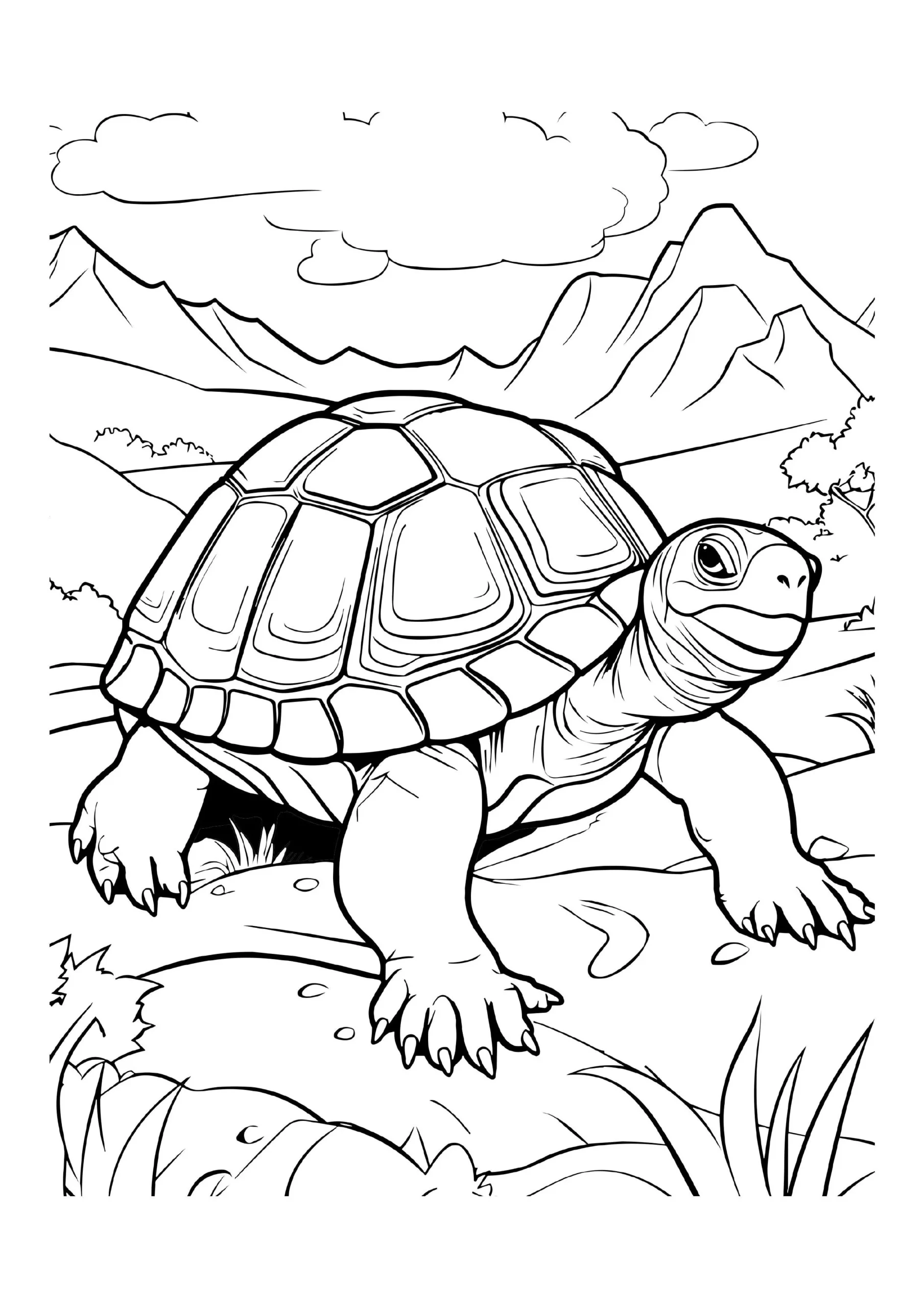 Sea Turtle Coloring Pages