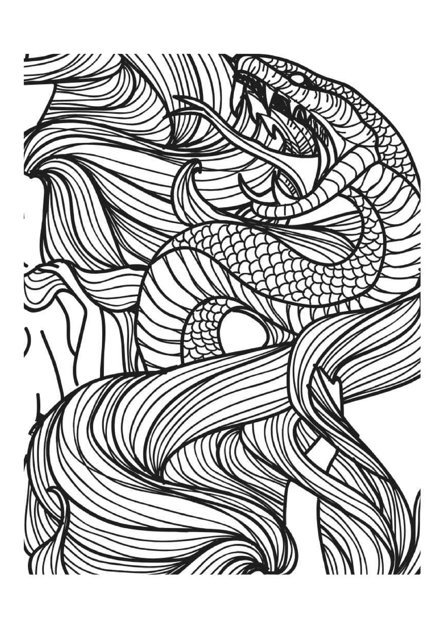 Snake Coloring Pages