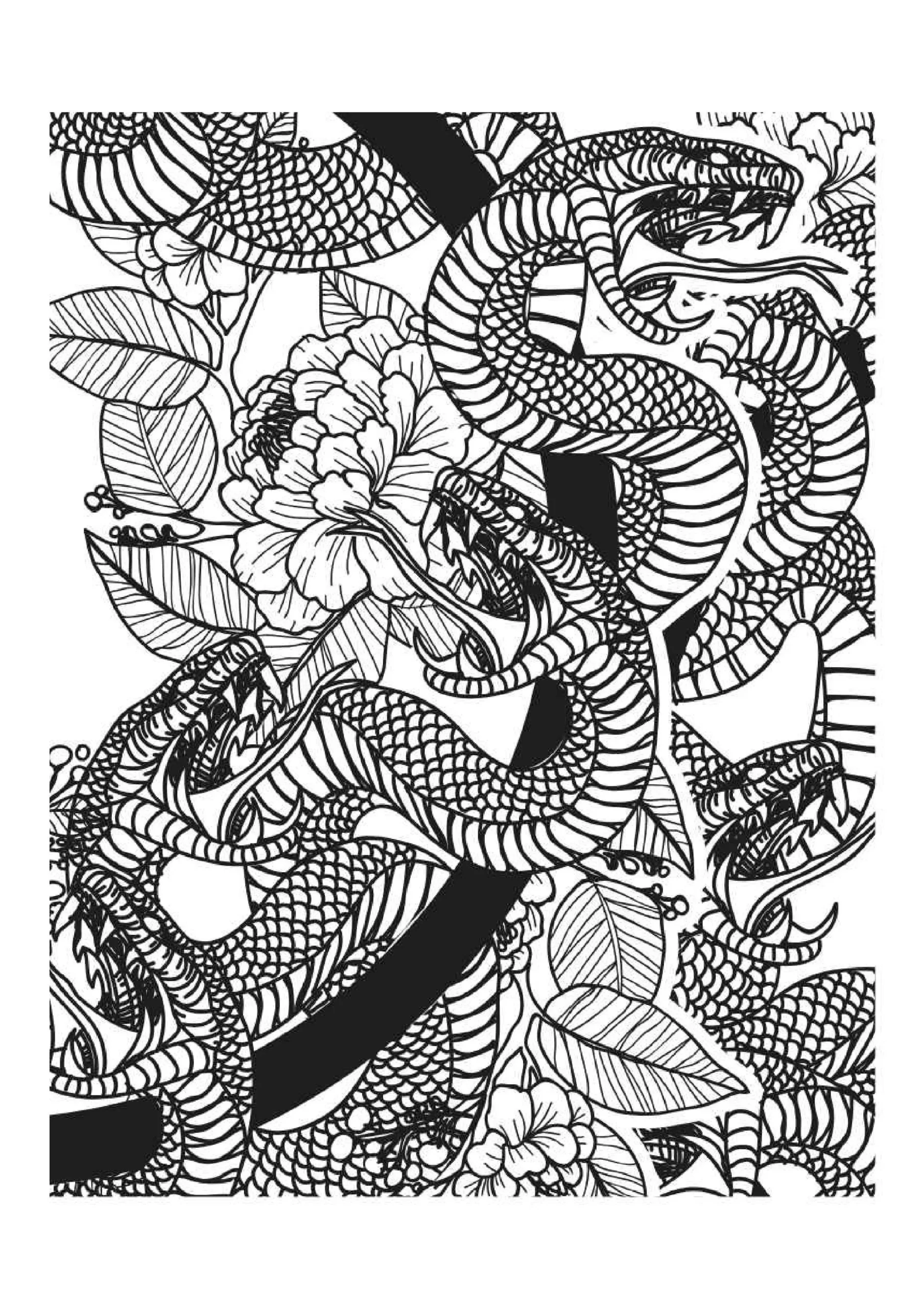 Snake Coloring Pages