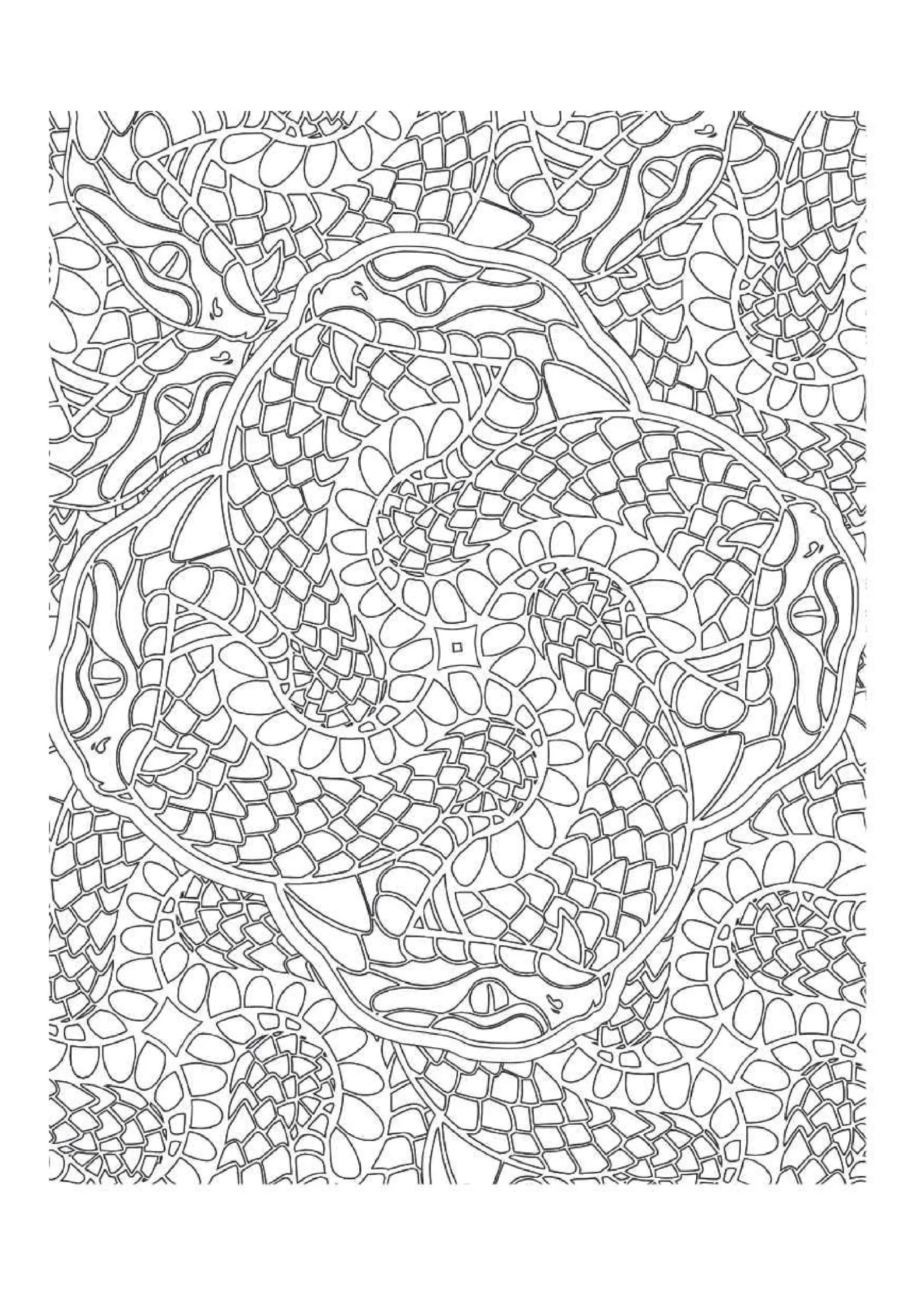 Snake Coloring Pages