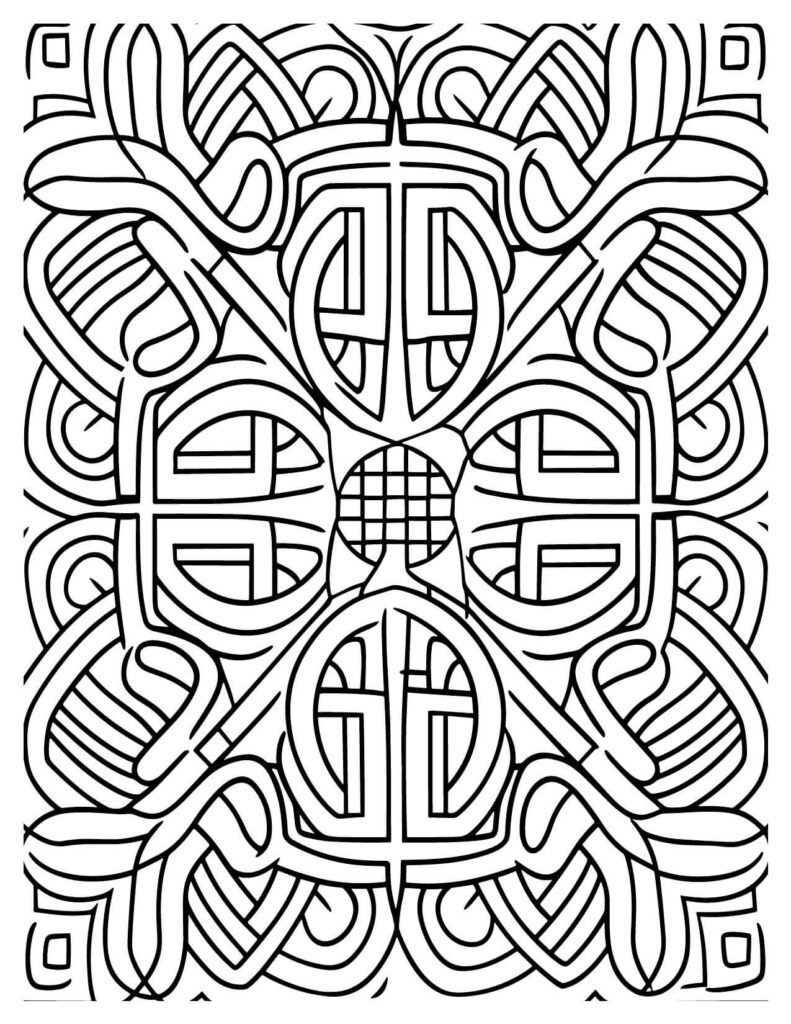 mandala coloring pages image