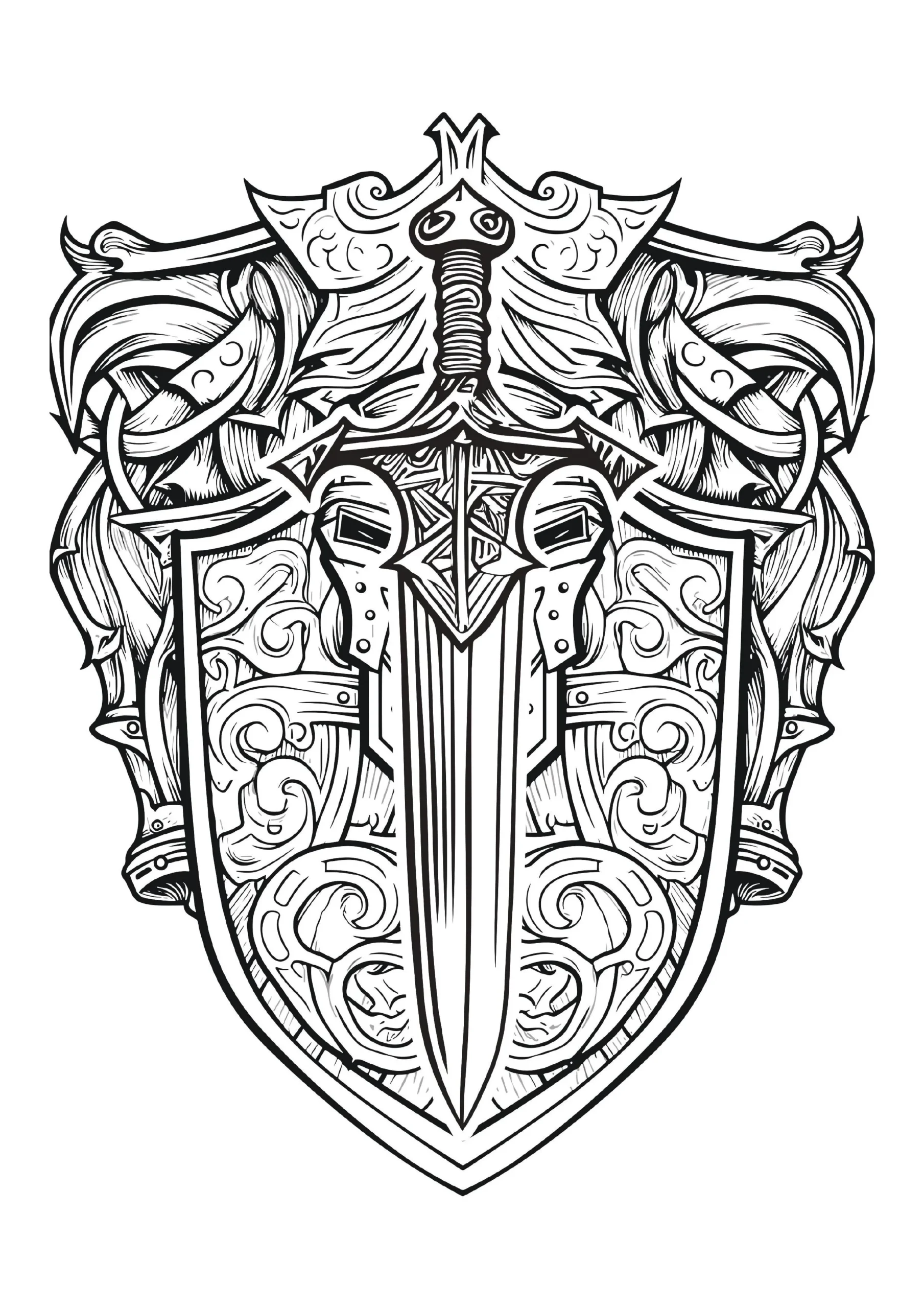 Sword And Shield Of The Griffin