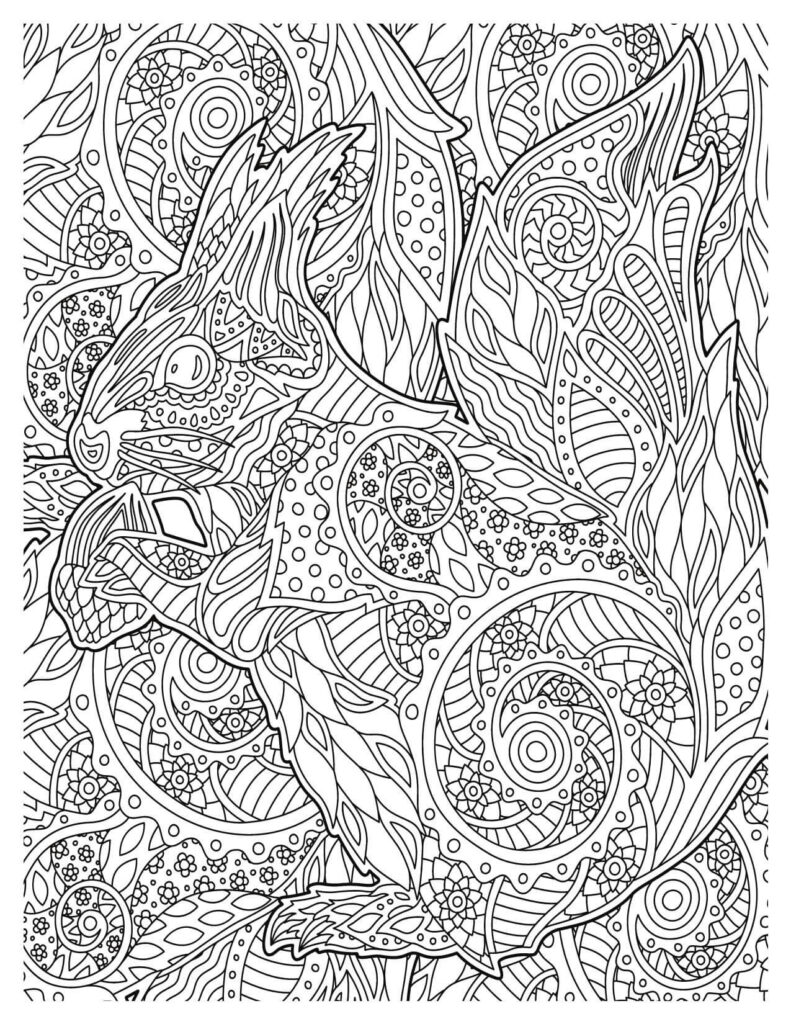 Various Unique Patterned Design Squirrel 