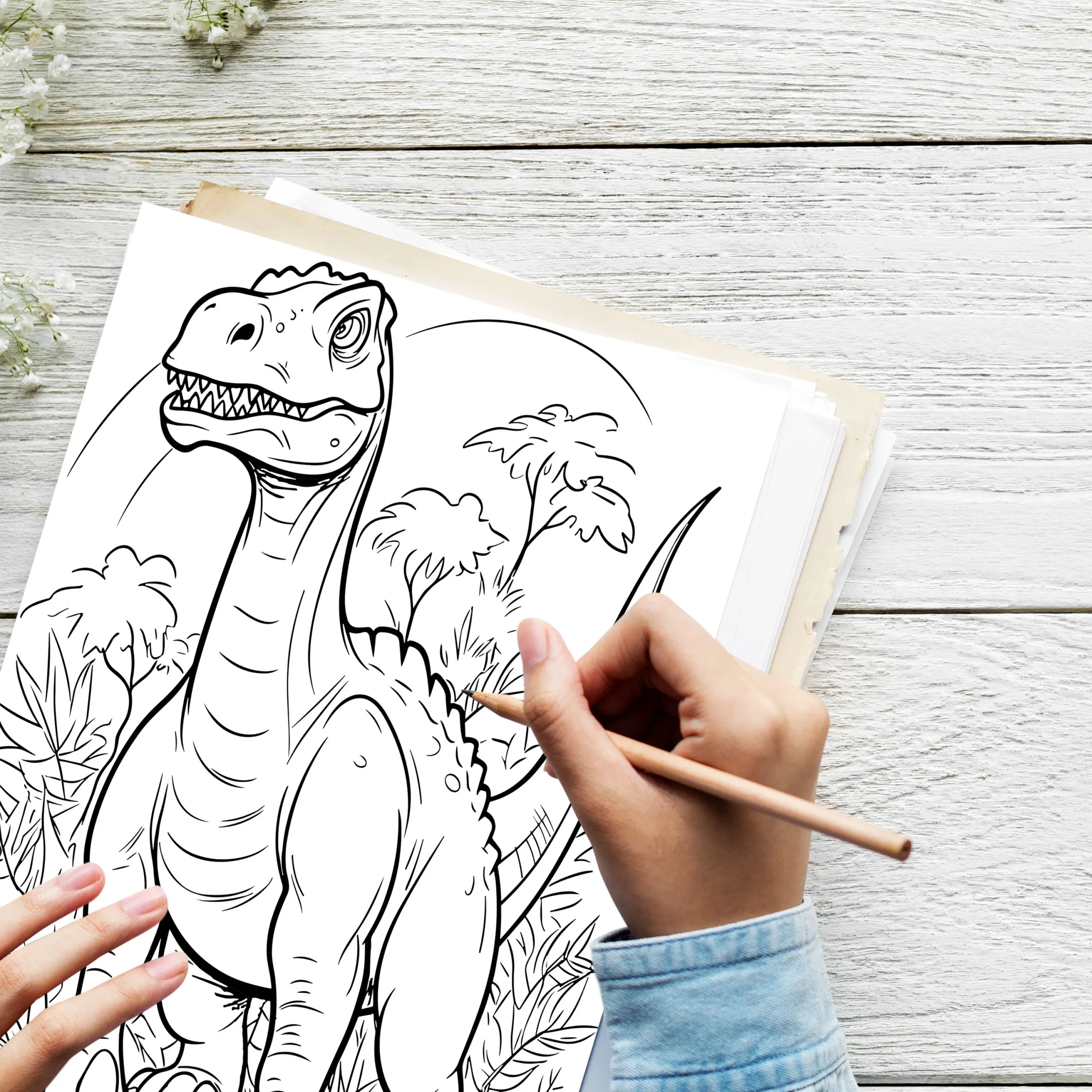 dinosaur coloring pages