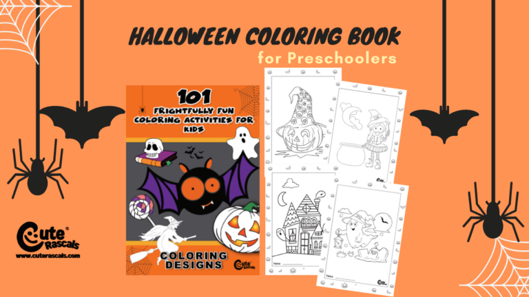 101 Free Printable Halloween Coloring Book For Preschoolers