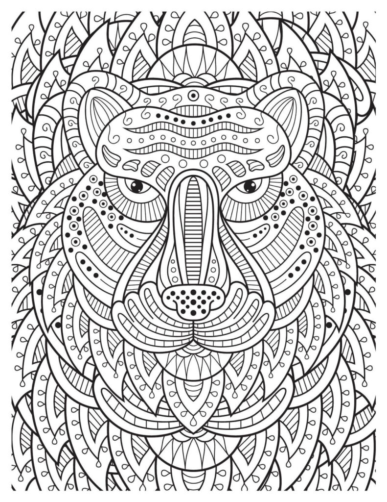  jungle animals coloring pages