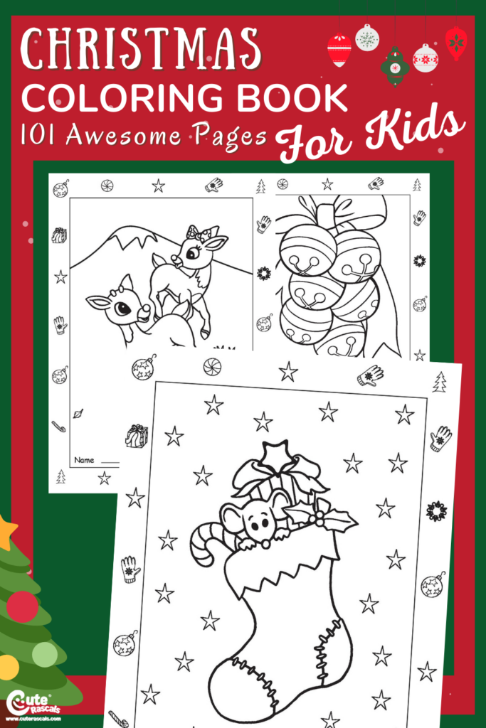 Christmas is for kids. Surprise them with new activity sheets.