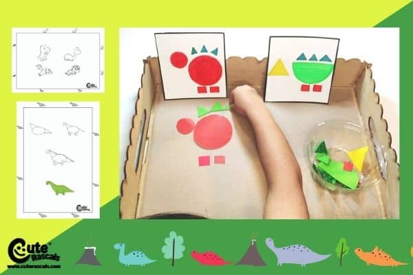 Easy Montessori Activity for Kids to Have Fun with Geometric Shapes Montessori Activity with Printable Worksheets (4-6 Year Olds)